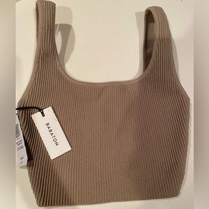 Babaton sculpt knit tank